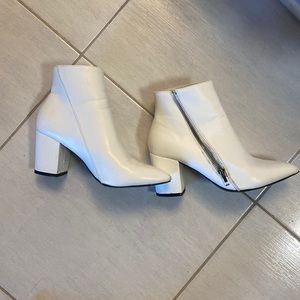 White booties